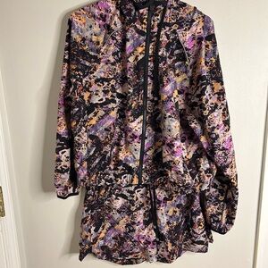 Fabletics Multicolor Abstract Jacket